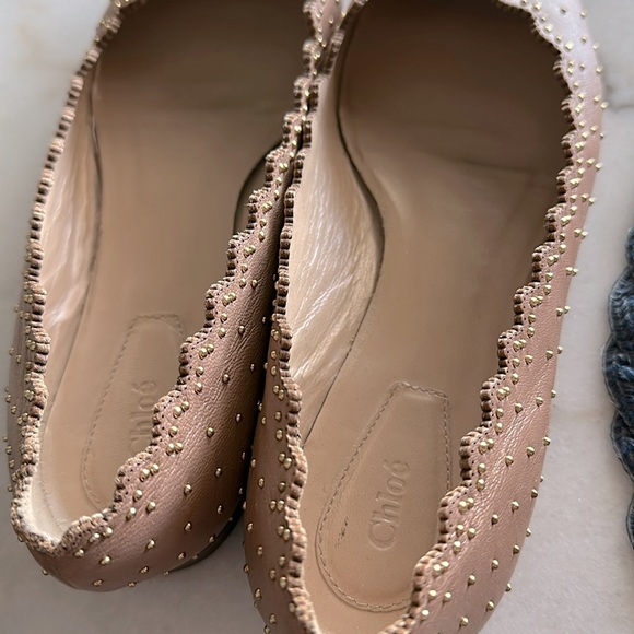 Chloé Leather Ballet Flats - Picture 8 of 14